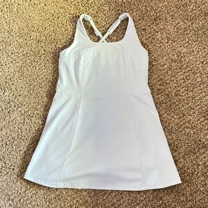 Violet Skye Girls Activewear Fit & Flare Dress L 10/12 Light Blue